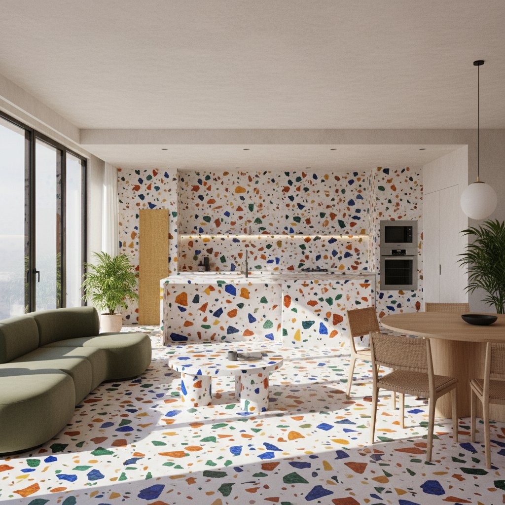 2025 Terrazzo Trends: Oversized Chips and Bold Colors | doricsouth.com ...