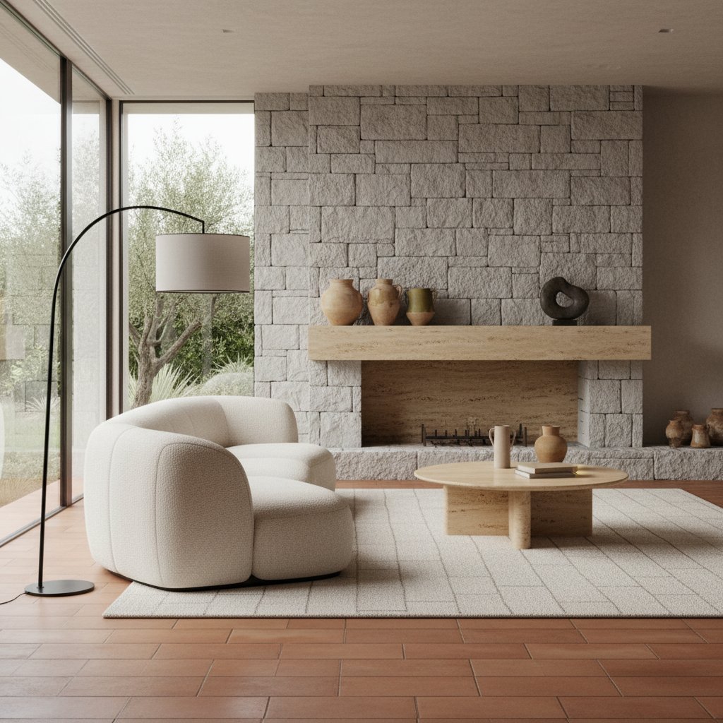 Terracotta and Stone: Crafting Grounded, Earthy Interiors | doricsouth ...