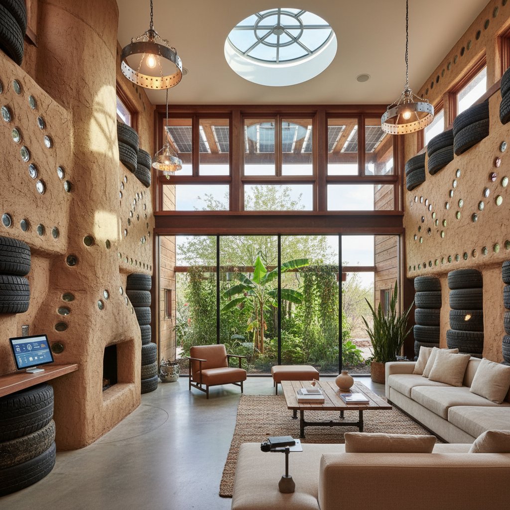 Earthship Homes Cut Utility Costs While Living Off-Grid | Doric South ...